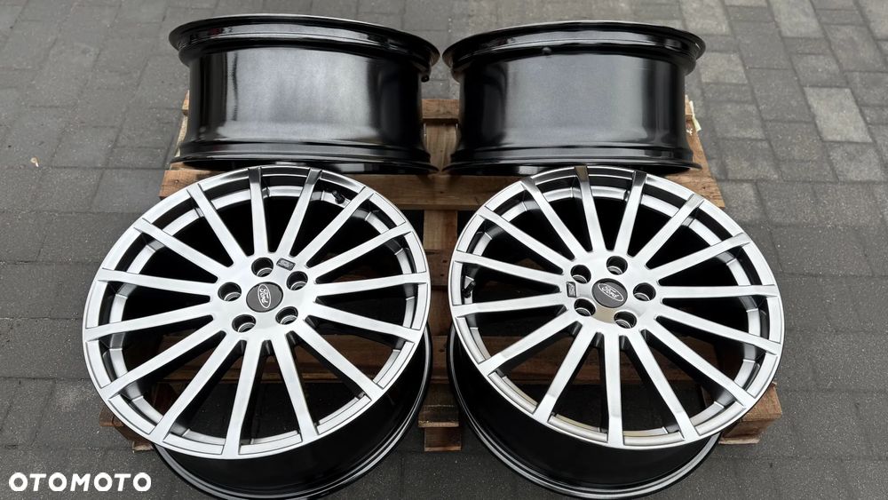 Alufelgi r19 5x108 Ford RS ET60 8.5J Mondeo Focus koła Shadow Chrome - 6