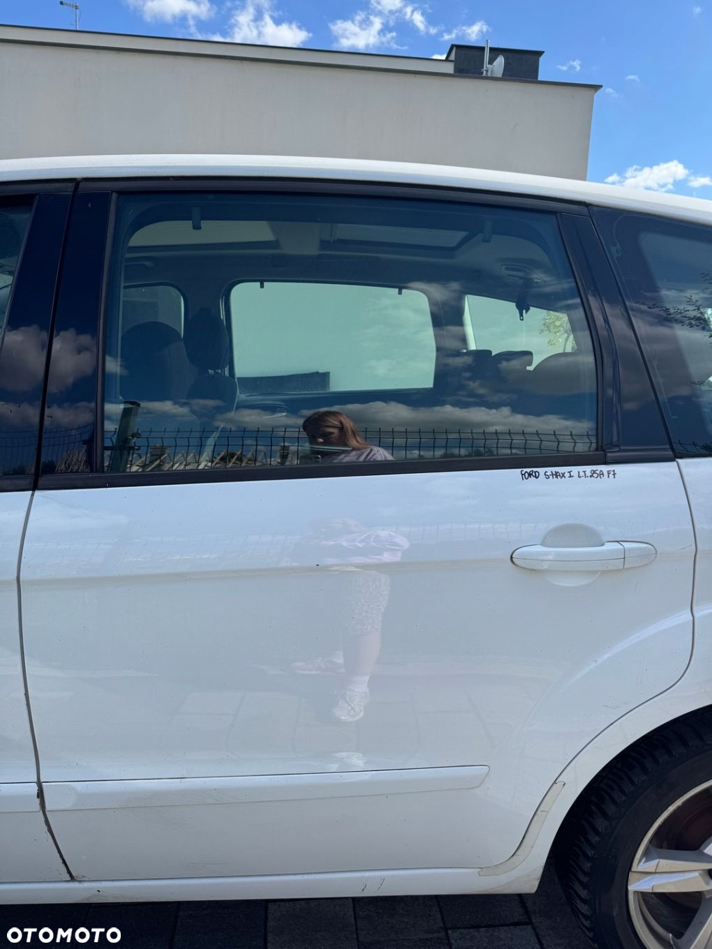 FORD S-MAX MK1 DRZWI LEWE TYLNE LEWY TYŁ F7 - 2