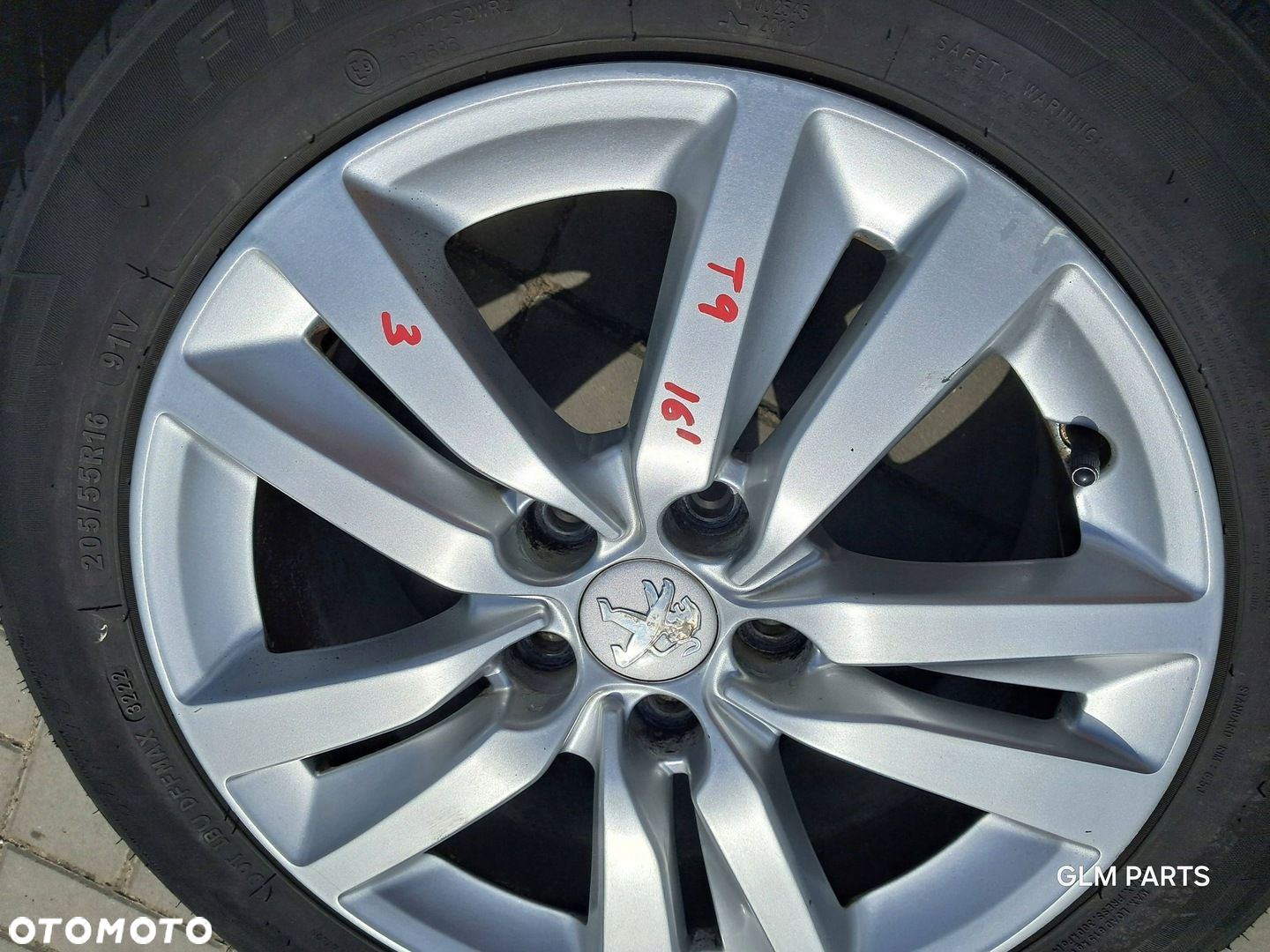 Peugeot 308 II T9 Felgi aluminiowe 16" koła LATO 205/55R16 5x108 - 10