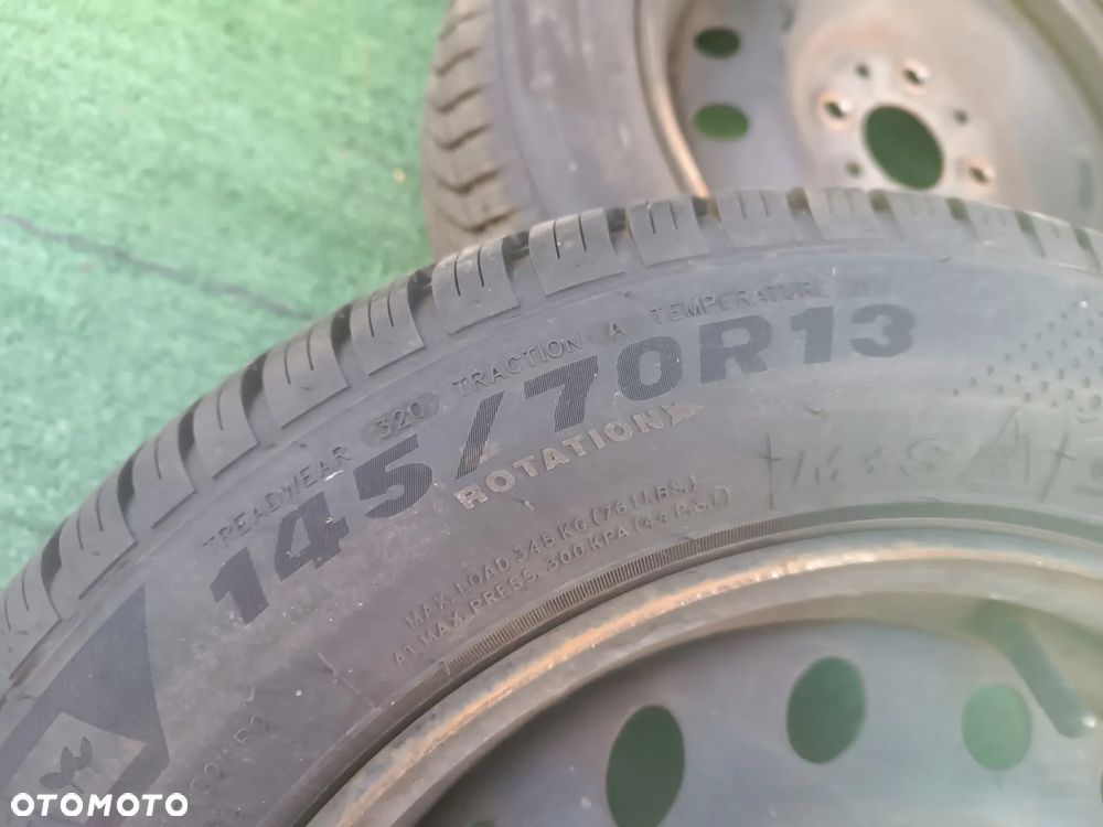 Fiat Seicento Koła Felgi Opony 145/70r13 Wielosezon Całoroczne Lato Zima 2023 - 4