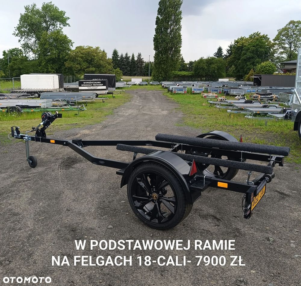 Inny Przyczepa pod skuter wodny ALUFELGI światła LED - 6