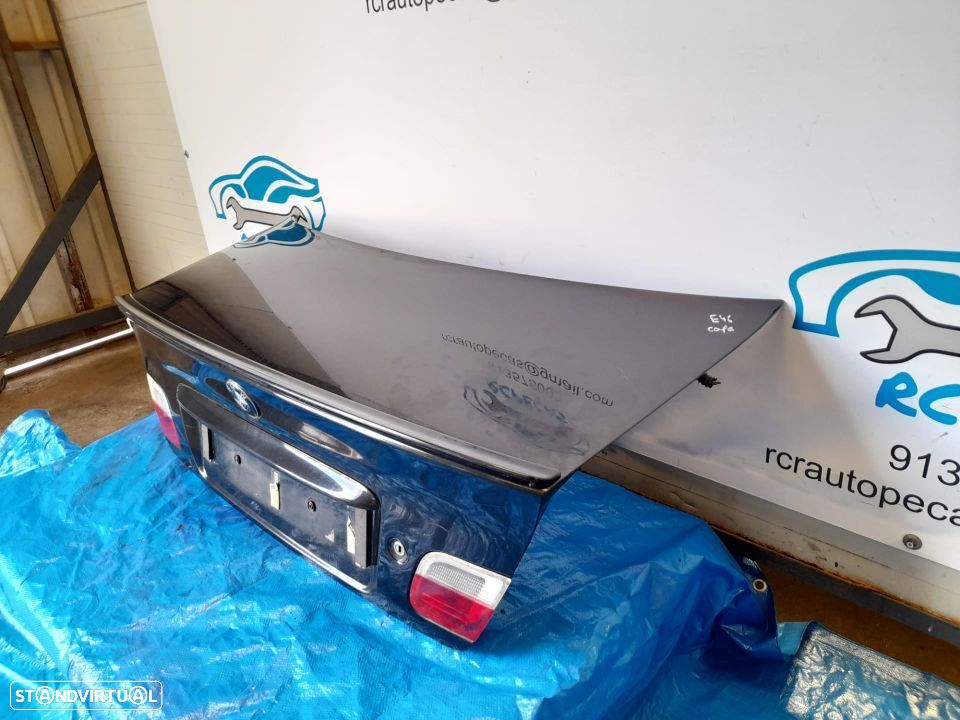 PORTA TAMPA MALA BMW SERIE 3 E46 COUPE FECHO PUXADOR AILERON SPOILER LIP FAROLIM FAROLINS - 4