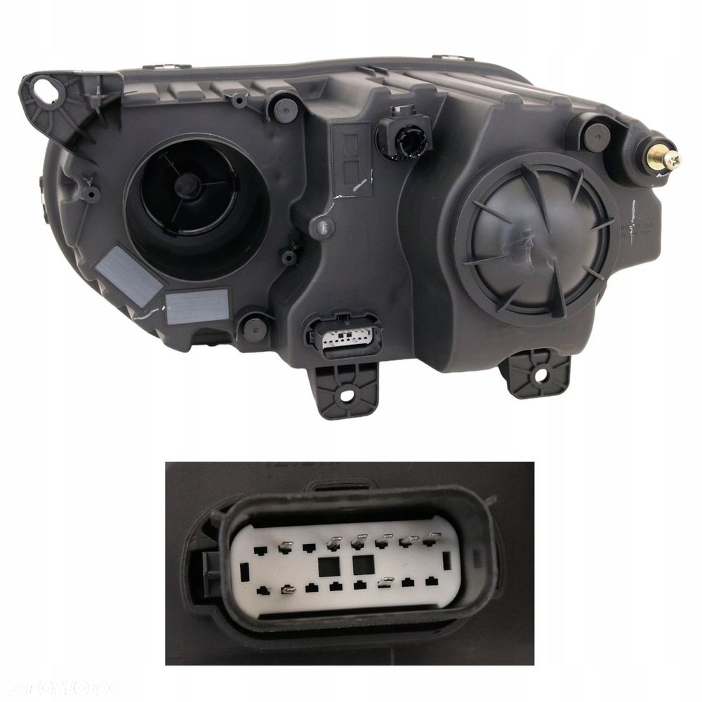 Reflektor Lampa Xenon Europa Homologacja Dodge Charger VII 7 Lift 2014-23 R - 5