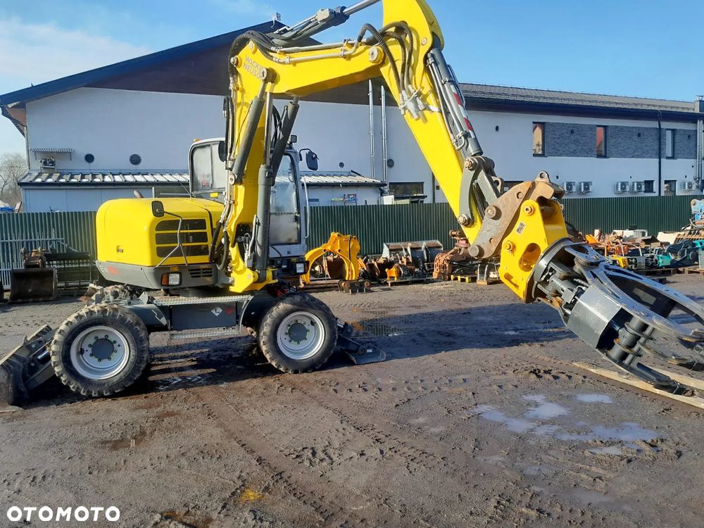 Chwytak hydrauliczny obrotowy 360 stopni na dwóch siłownikach na sworznie fi45mm fi70mm sortujący wyburzeniowy kleszcze pięciopalczaste KBKC RSB-50. NOWE!!! - 23