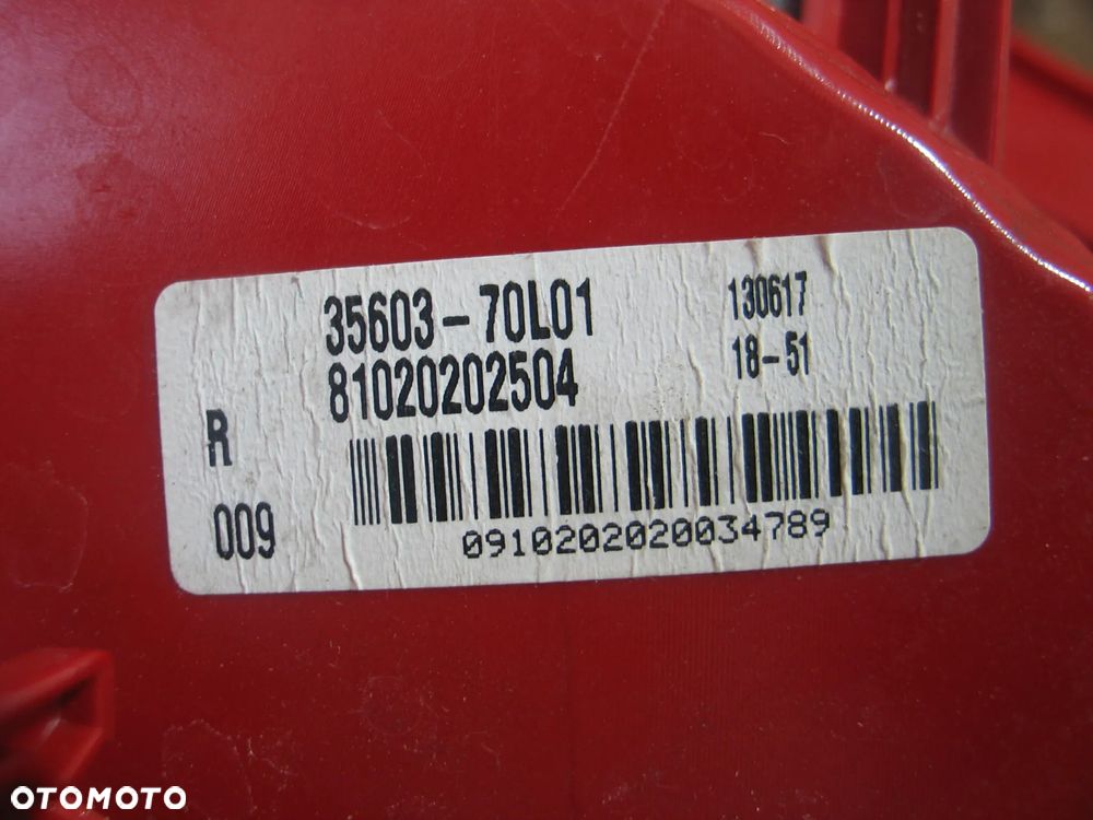 lampa tyl tylna suzuki swift sport V Mk7 35603-70L01 oryginal - 11