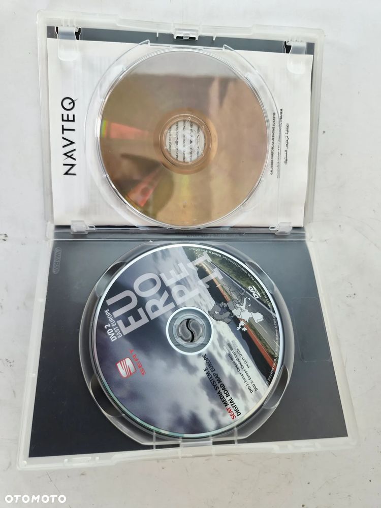 Płyty Płyta Mapy Mapa DVD EUROPE 11 SEAT Zestaw 3R0051884B - 3