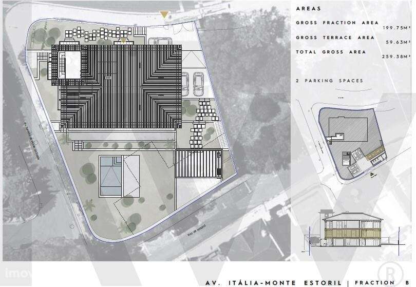 Apartamento novo de luxo T3 no 1ºandar . No coração de Monte Estoril - - Grande imagem: 2/9