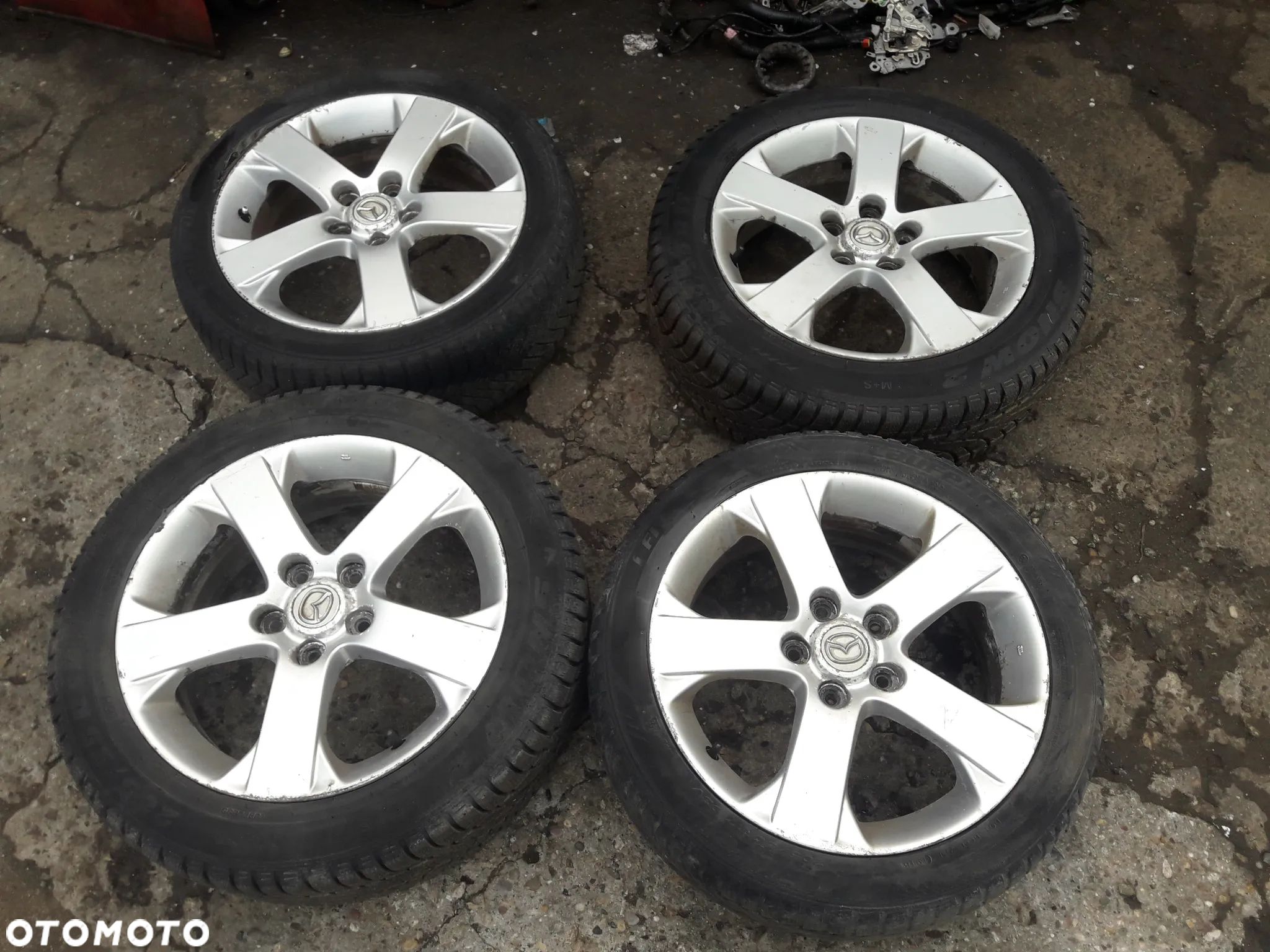 Kia Hyundai Mazda 3 5 6 Alufelgi Felgi koła z oponą 17 c - 1