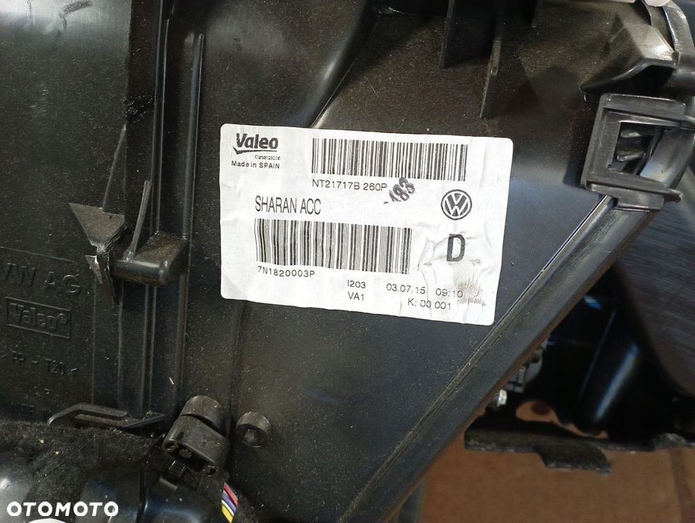 VW SHARAN II 2 2.0 TDI NAGRZEWNICA EUROPA 7N1820003P - 6