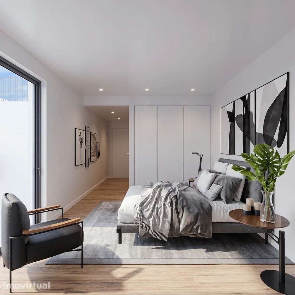 Apartamento T1 Duplex luxuoso com terraço junto à Ponte D. Luís, em V. - Grande imagem: 4/13
