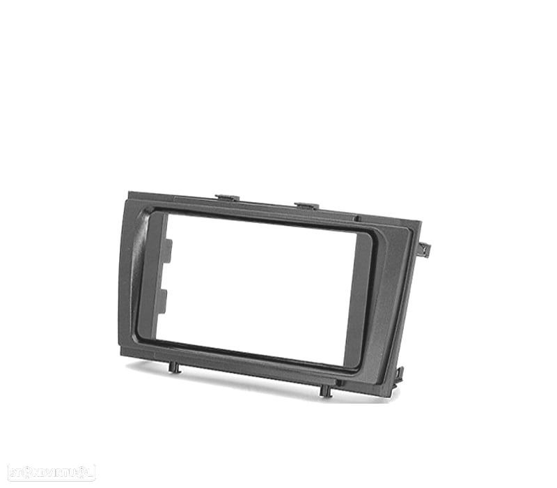 MOLDURA ADAPTADOR PRETO PARA RADIO 2-DIN PARA TOYOTA AVENSIS 09-15 - 2
