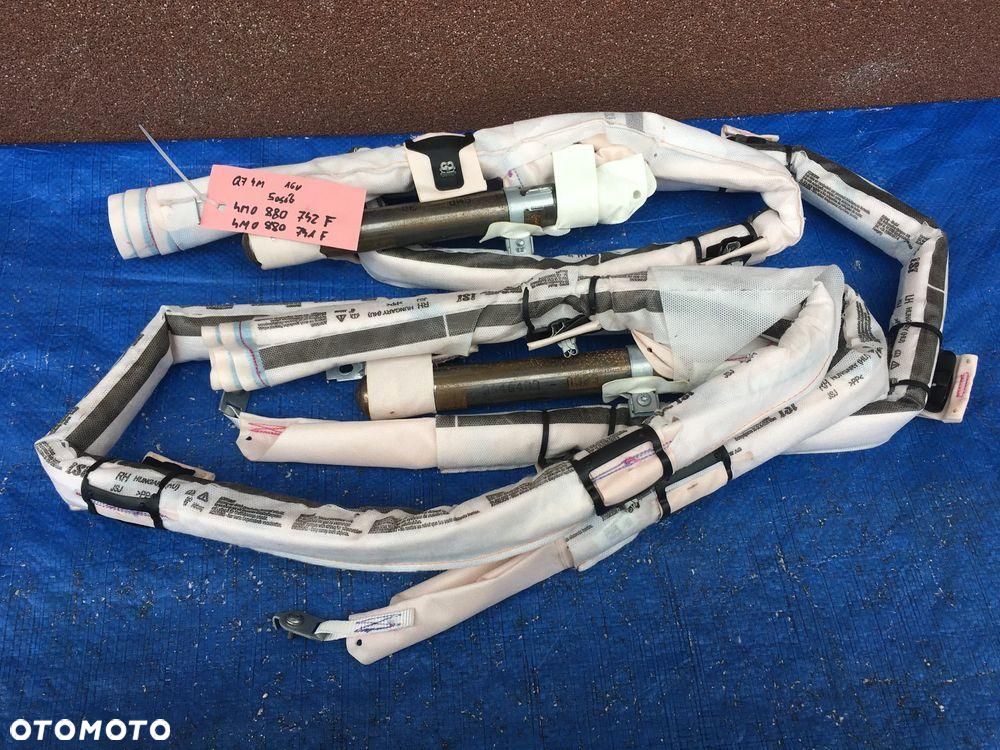 AUDI Q7 4M / KURTYNY KURTYNA PRAWA 4M0880742F / LEWA 4M0880741F KOMPLET - 1