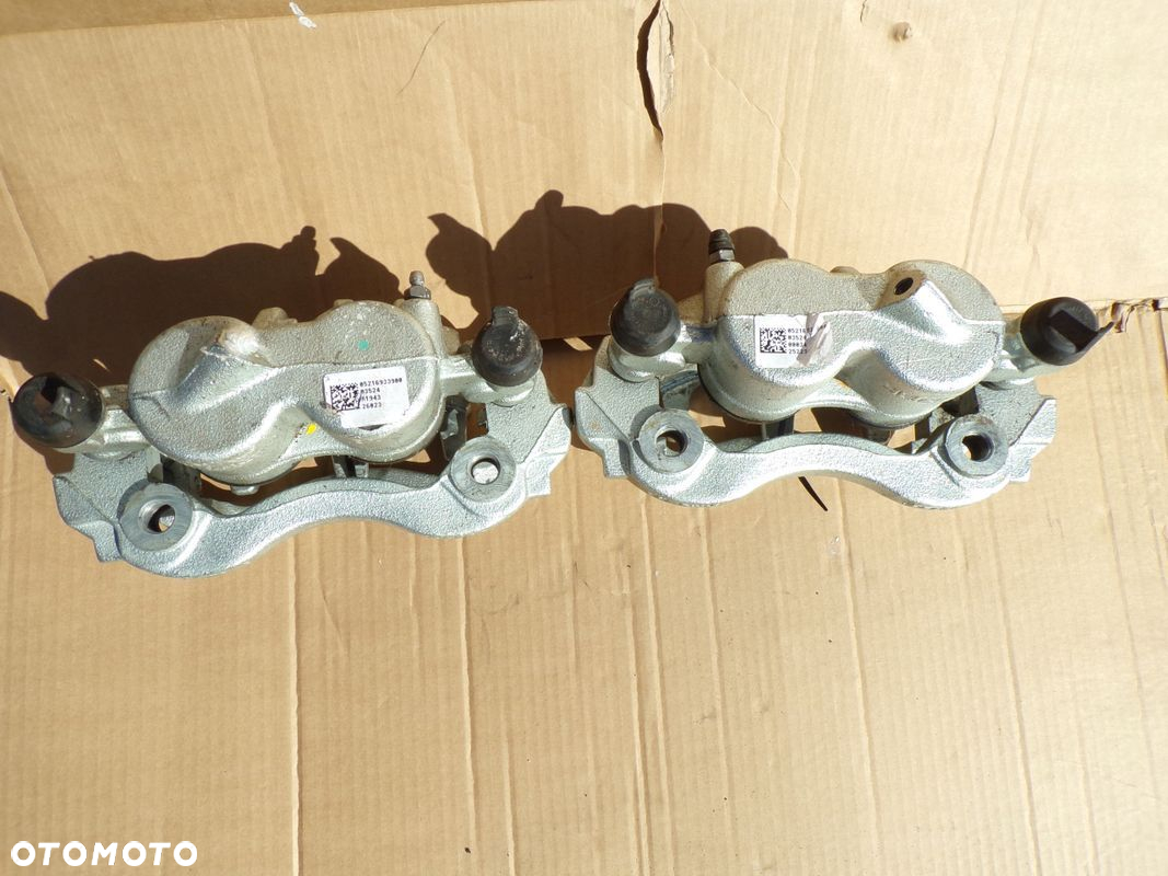 DUCATO zaciski hamulcowe tarcze klocki przód 16" ORYGINAŁ NOWE WZMOCNIONE - 4