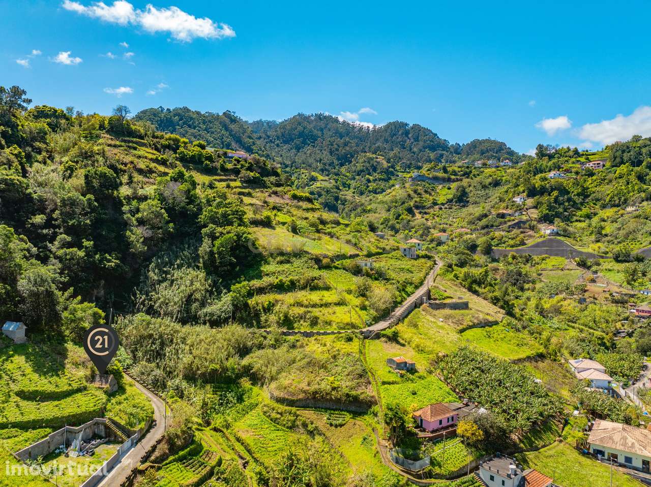 Terreno com Vista Mar e Natureza em Porto da Cruz - Grande imagem: 2/14