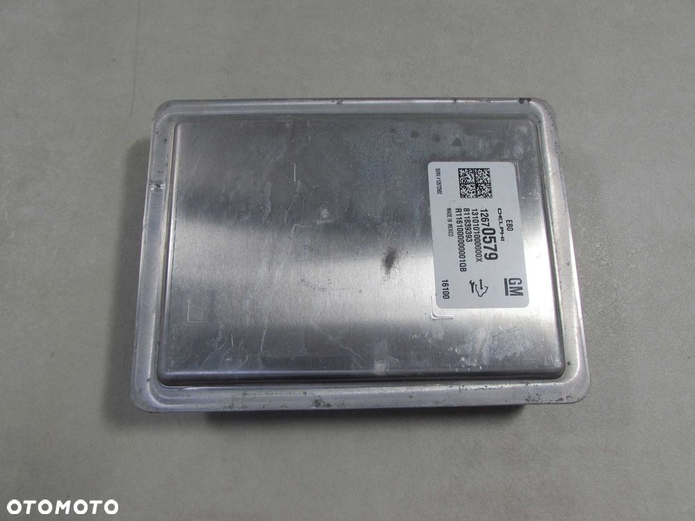 OPEL ASTRA V K J CORSA E 1.0 T KOMPUTER STEROWNIK ECU SILNIKA 12670579 811839393 - 3