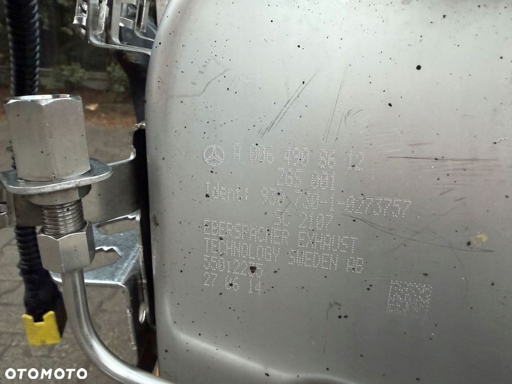 TŁUMIK KATALIZATOR MERCEDES ACTROS MP4 A0064908612 OM471 ORYGINAŁ DPF - 9