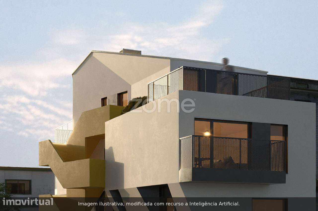 T1+1 Duplex com terraço - Fonte da Moura - Grande imagem: 5/40
