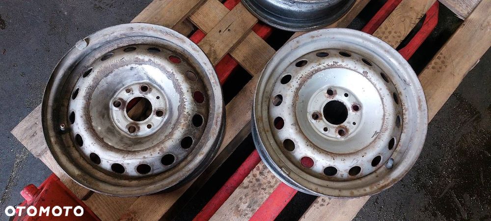 FELGI STALOWE CENA ZA SZTUKĘ FELGA FIAT 5,5JX14 ET37 4X98 - 7