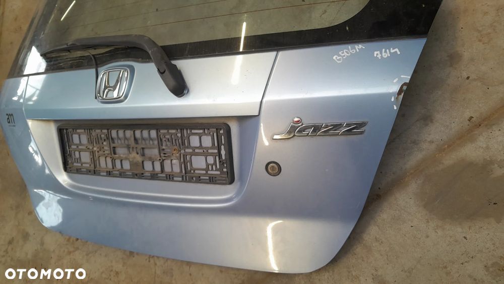 HONDA JAZZ II KLAPA BAGAŻNIKA TYLNA TYŁ KOMPLETNA B506M nr. 76/4 - 2
