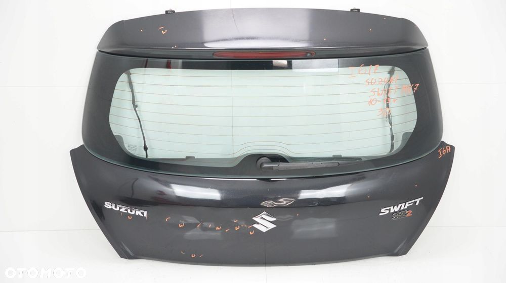 KLAPA BAGAŻNIKA TYŁ SUZUKI SWIFT MK7 10-13R 3D ZCE - 1