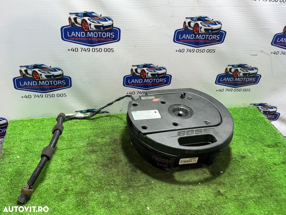 SUBWOOFER MAZDA 6 SPORT D 2.2 DIESEL 2009 COD OEM GAP466960 / HATCHBACK 2007-2012 - 4