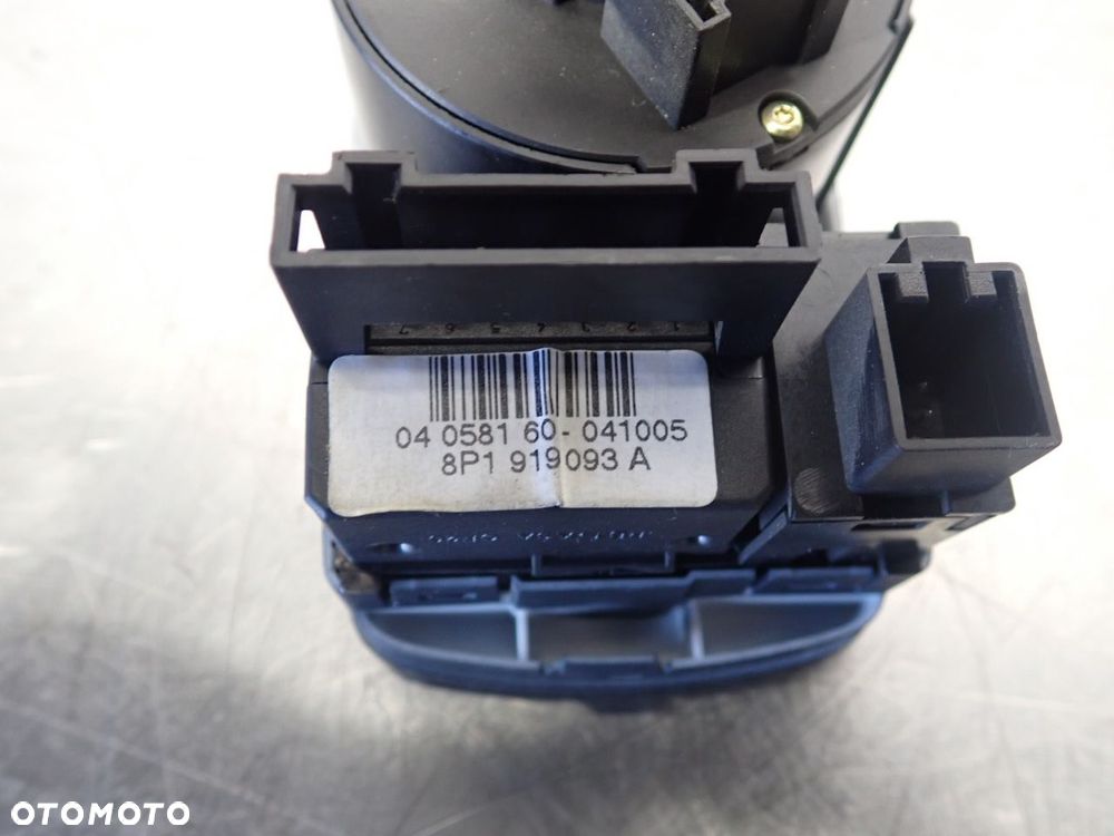 PRZEŁĄCZNIK ŚWIATEŁ AUDI A3 8P 8P1919093A   8P1941531AK - 6