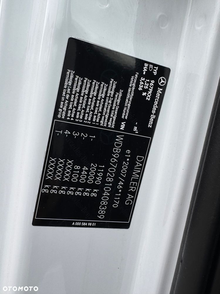 Mercedes-Benz ATEGO 1221 CHŁODNIA 7.3m + WINDA - 23