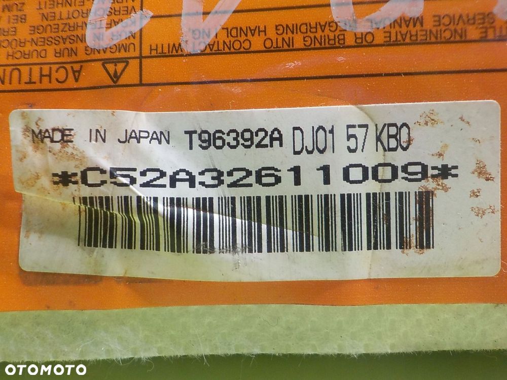 MAZDA 2 III DE 1.3 B 09r 3D AIRBAG poduszka fotela lewa przod - 9