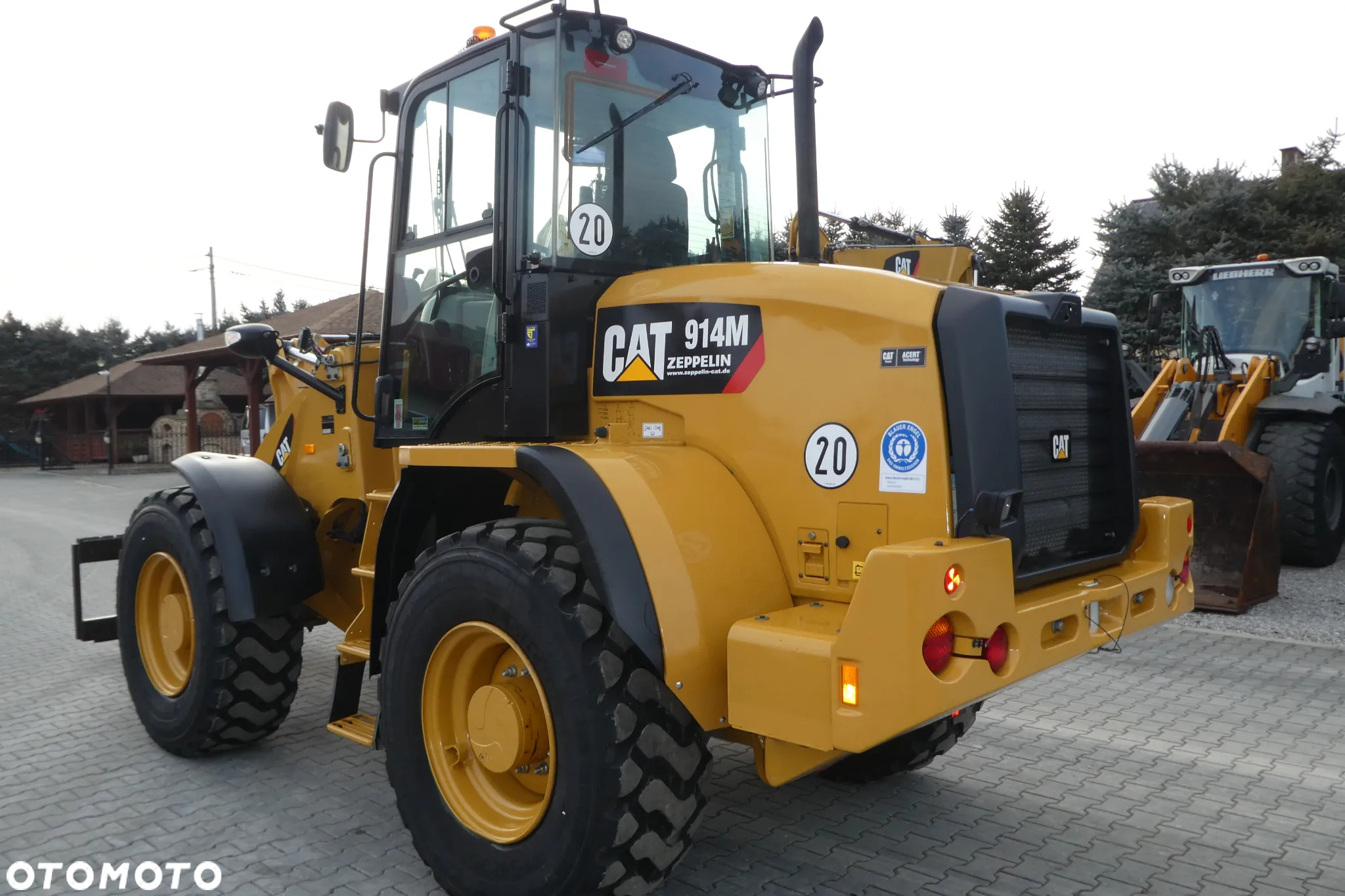 Caterpillar 914M Z NIEMIEC ŁYŻKA WIDŁY - 4