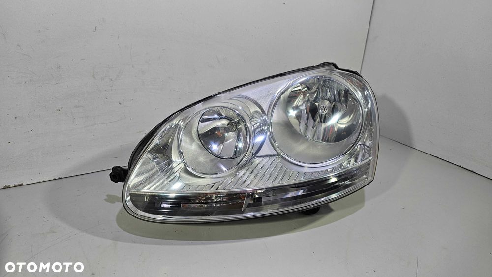 Vw golf v 5 lampy przód przednie komplet lewa prawa europa oryginał stan bdb - 7