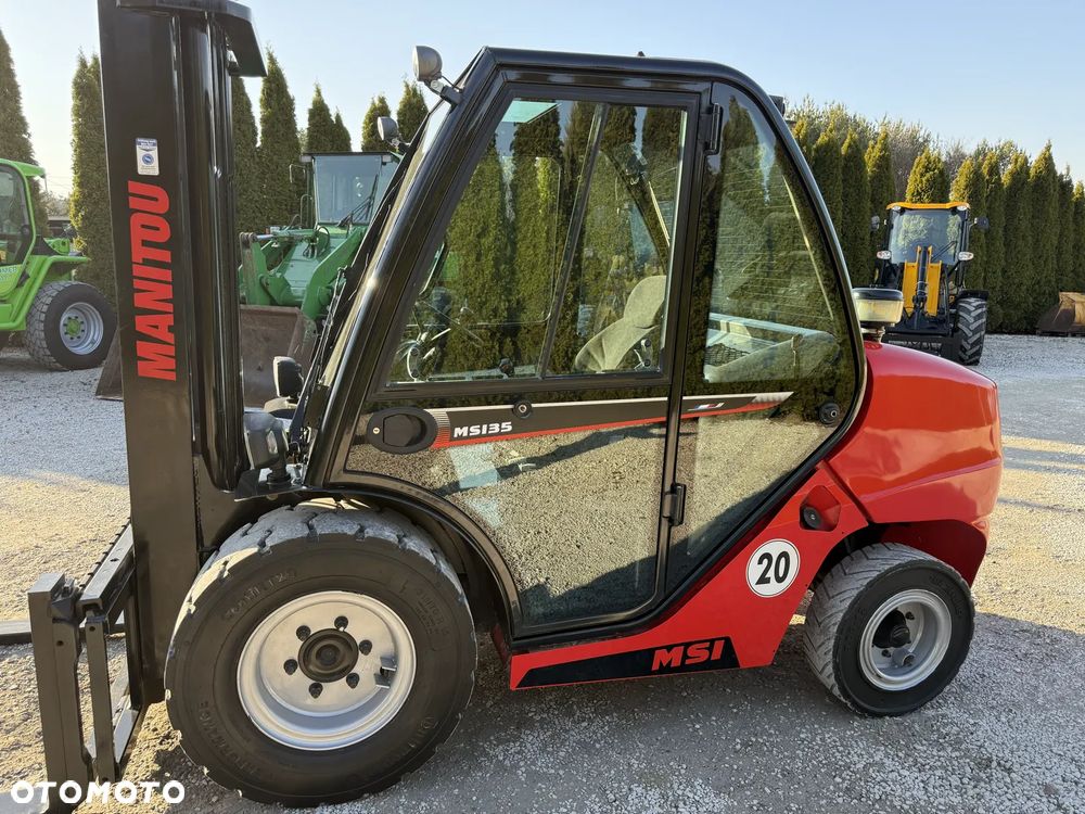 Manitou MSI 35 MSI35 / PIĘKNY / 2020 ROK! / TYLKO 1890 MTH / ORYGINAŁ / Z NIEMIEC / DIESEL / UDŹWIG 3,5T / 30 MSI30 35D AUSA LINDE - 35