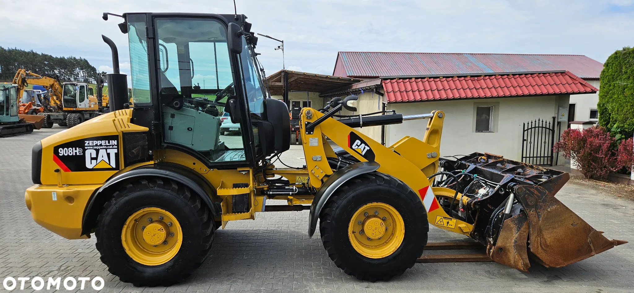 Caterpillar 908H2 z 2013 rok tylko 4700 mtg! z Niemiec - 6