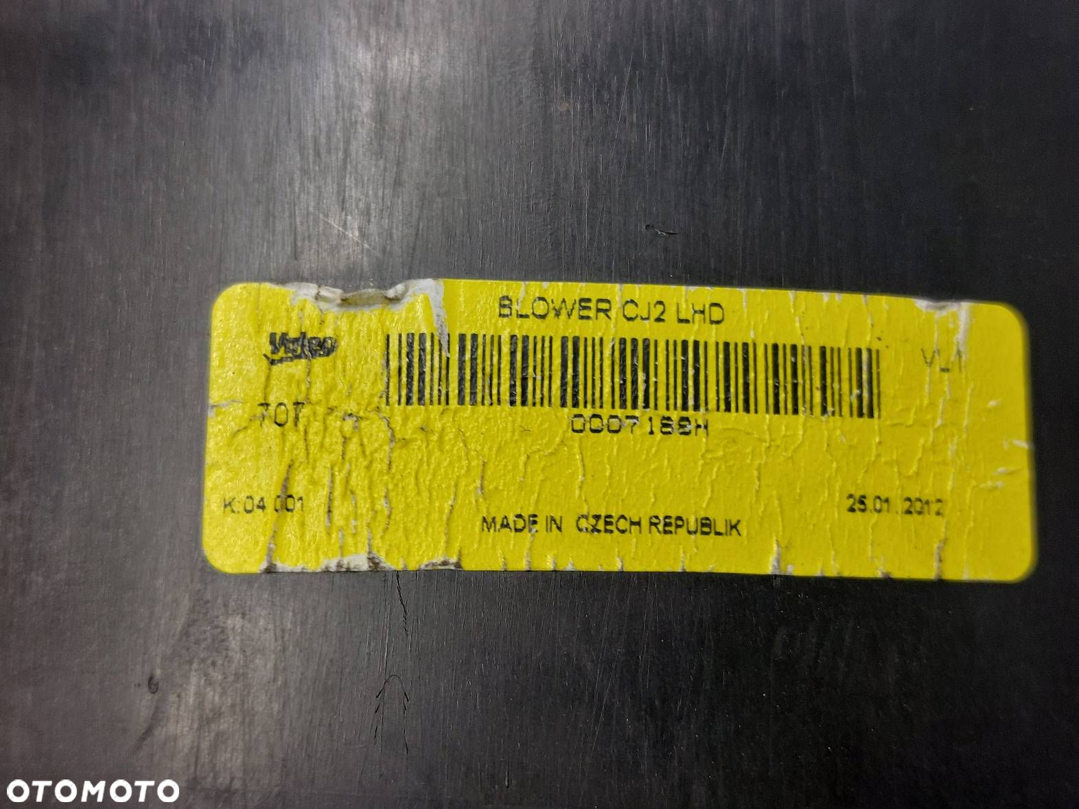 DMUCHAWA WENTYLATOR NAWIEWU SAAB 9-3 II EU EUROPA 0007188H 73421312 - 3