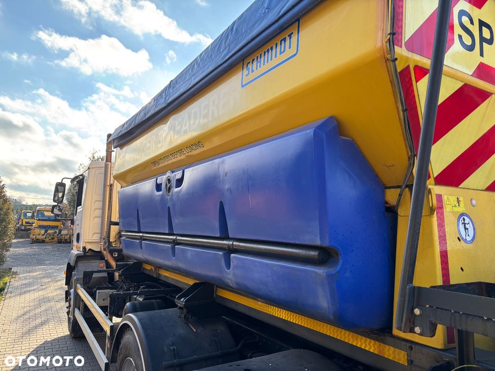 MAN TGM 26.290 6X4BB PIASKARKA SOLARKA pług schmidt - 14