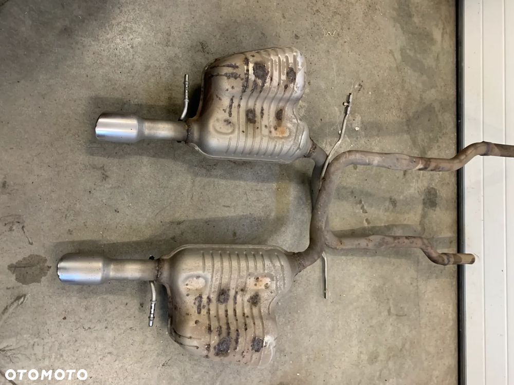 tłumik końcowy lewy prawy kombi A6 C6 FL Lift 2.7 TDI - 1