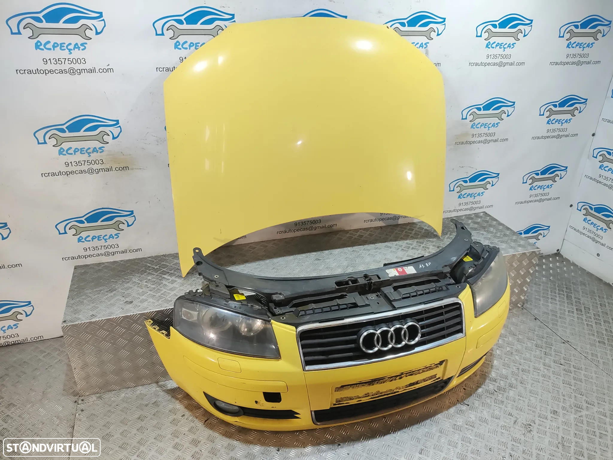 Frente Completa Audi A3 8P Fase 1 Xénon - 9
