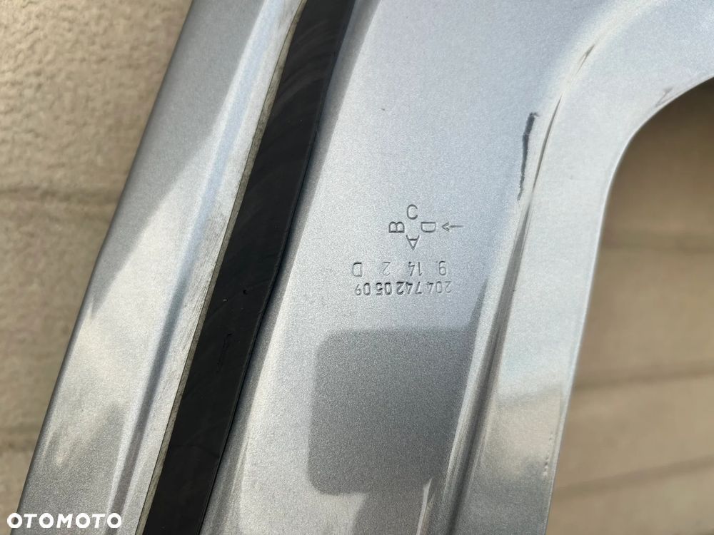 MERCEDES GLK X204 204 A2047420310 KLAPA TYŁ POKRYWA BAGAŻNIKA - 2