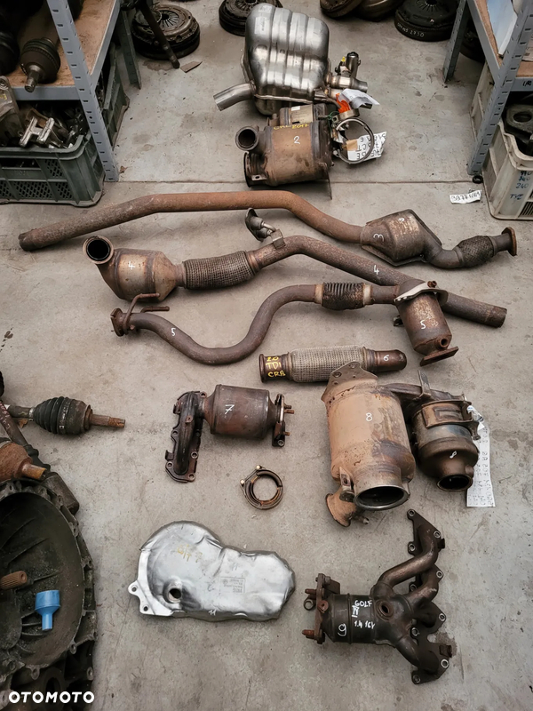 KATALIZATORY RURY WYDECHOWE DPF VOLKSWAGEN