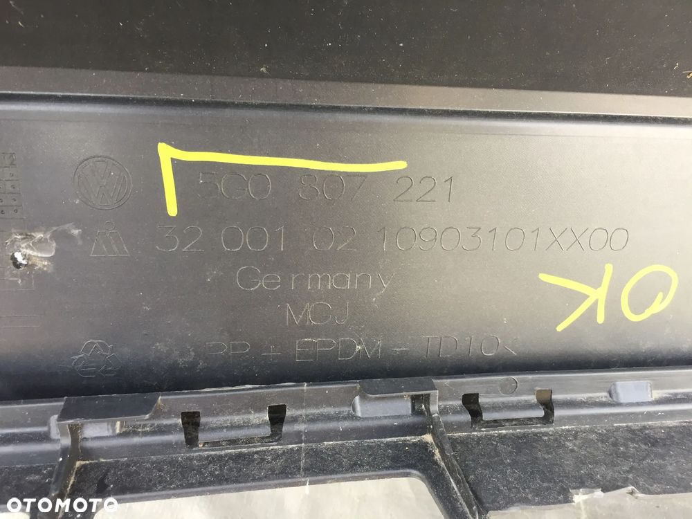 VW GOLF VII 2012-2016 ZDERZAK PRZÓD PRZEDNI - 14