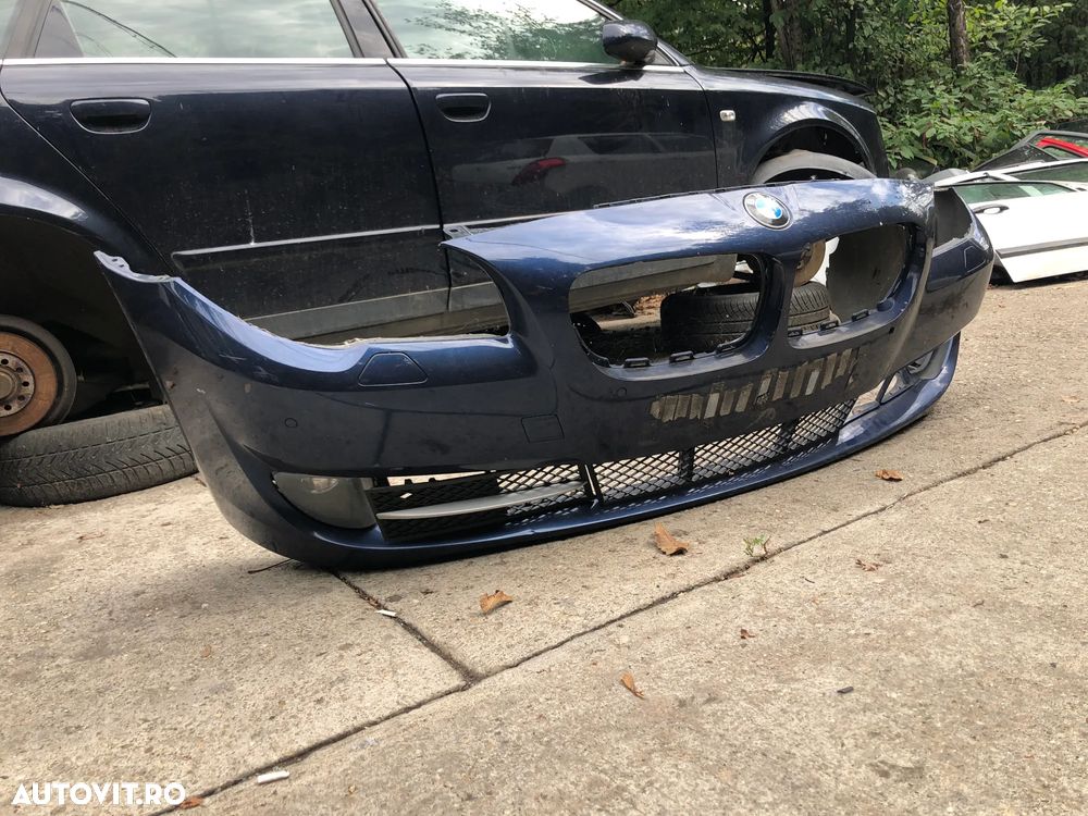Bara fata Bmw seria 5 F10 F11 albastru - 5