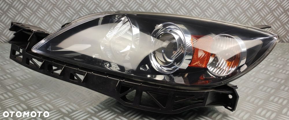 P3665L lampa reflektor lewy lewa przód przednia MAZDA III 3 BK 2004-09 EURO - 1
