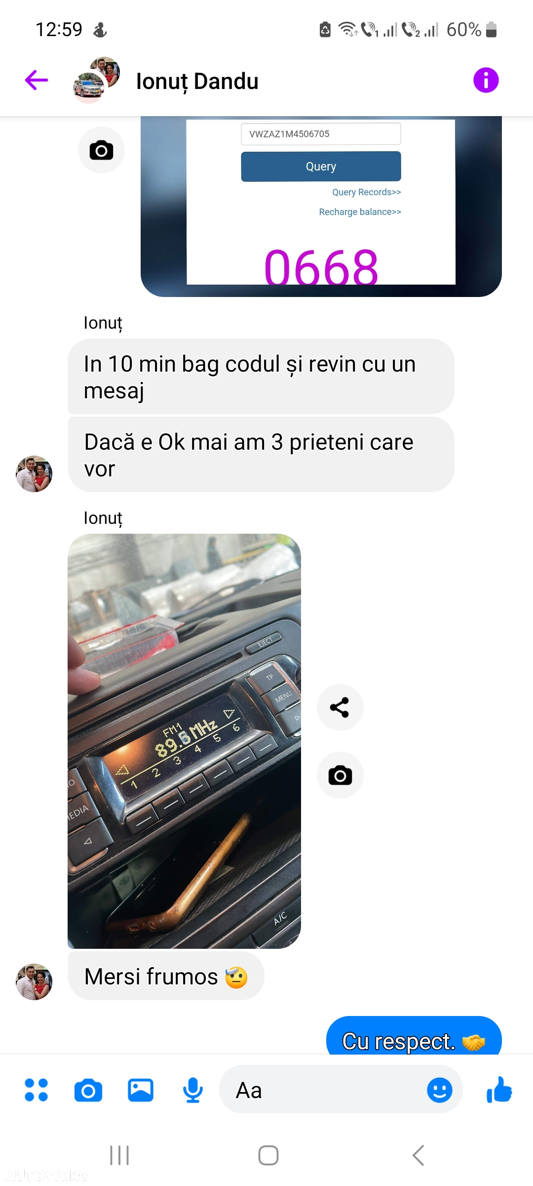 Decodare radio  navigatii pin safe - 8