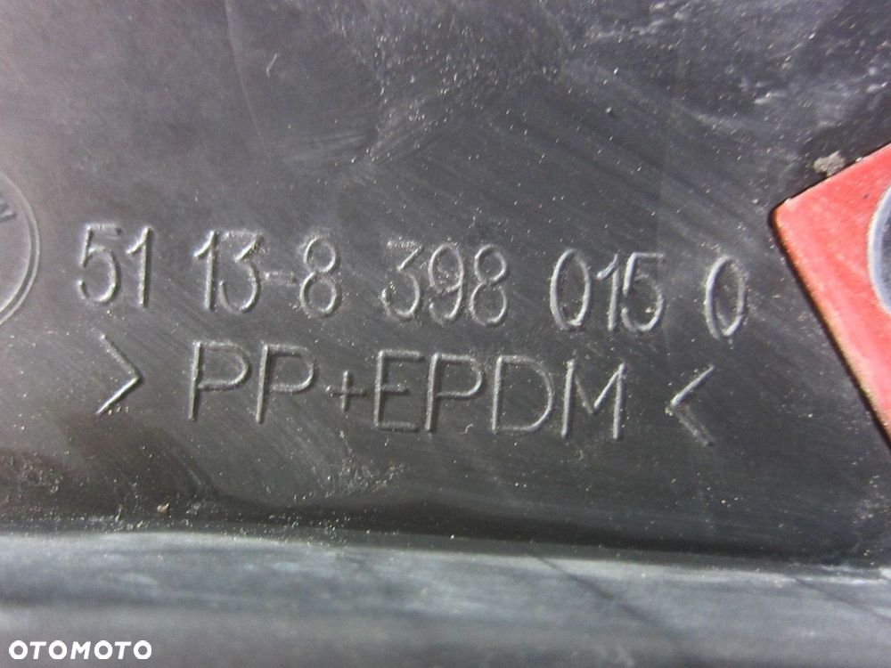 BMW Z3 E36 KRATKA WLOTU POWIETRZA MASKI LEWA LEWY PRZÓD 5113003143415 - 7