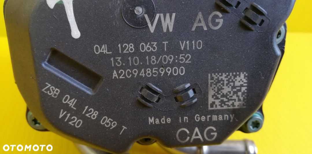 Przepustnica 04L128063T A4 B8 A5 A6 C7 2,0TDI - 3