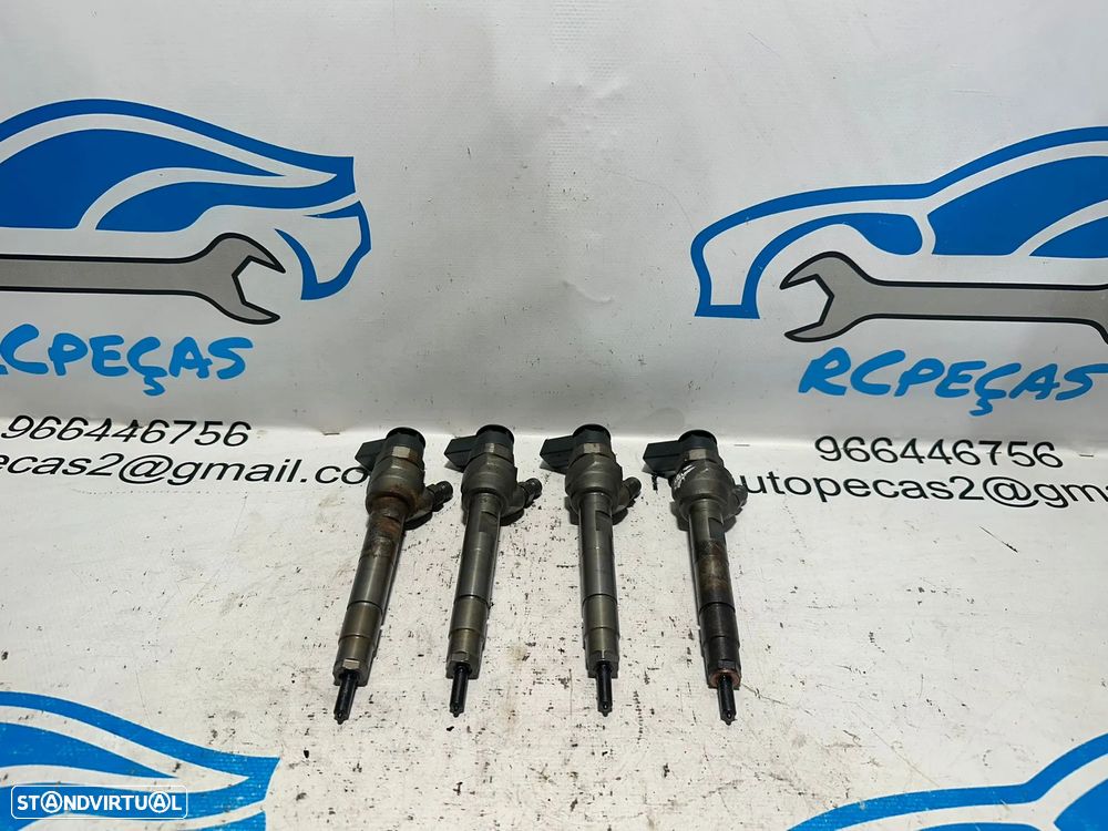 .Conjunto de 4 injetores Bosch BMW 2.0D 16v N47D20 N47 N47N 116D 118D 316D 318D 118cv 143cv 2006 - 2016 - 2
