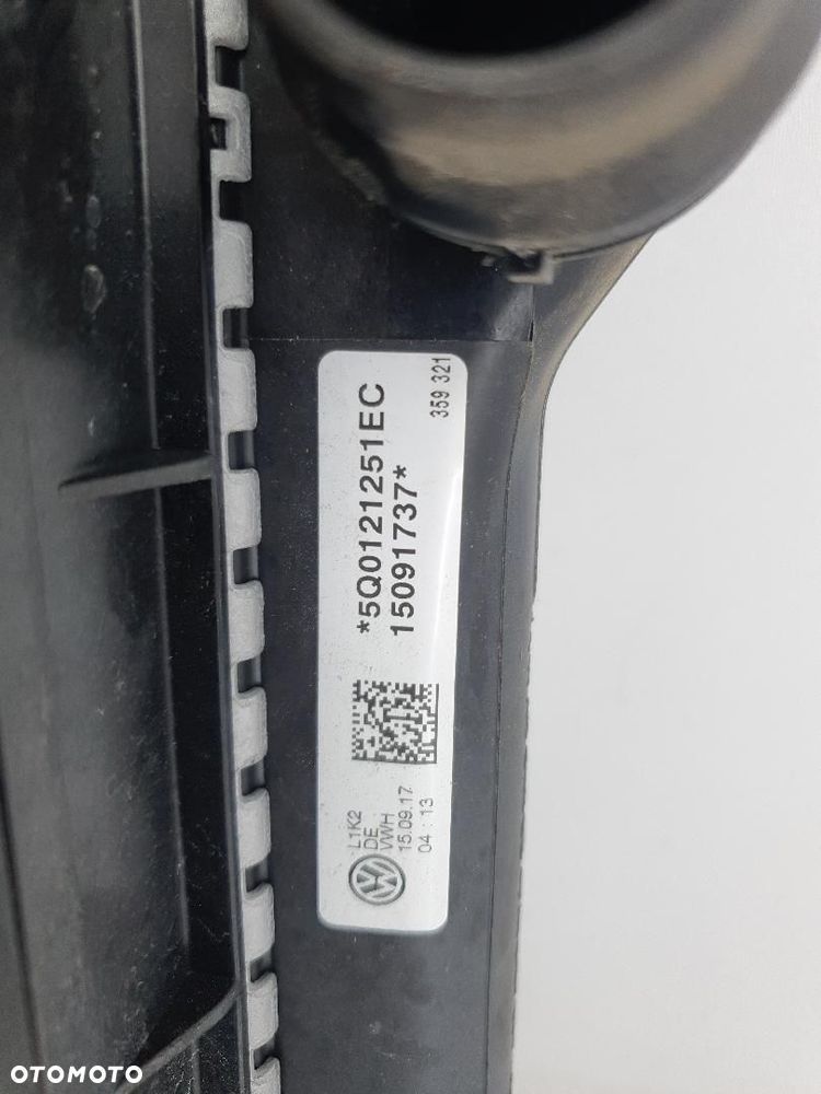 CHŁODNICA WENTYLATOR KOMPLET VOLKSWAGEN T-ROC 1.0 5Q0959455BG 5q0121251 - 3