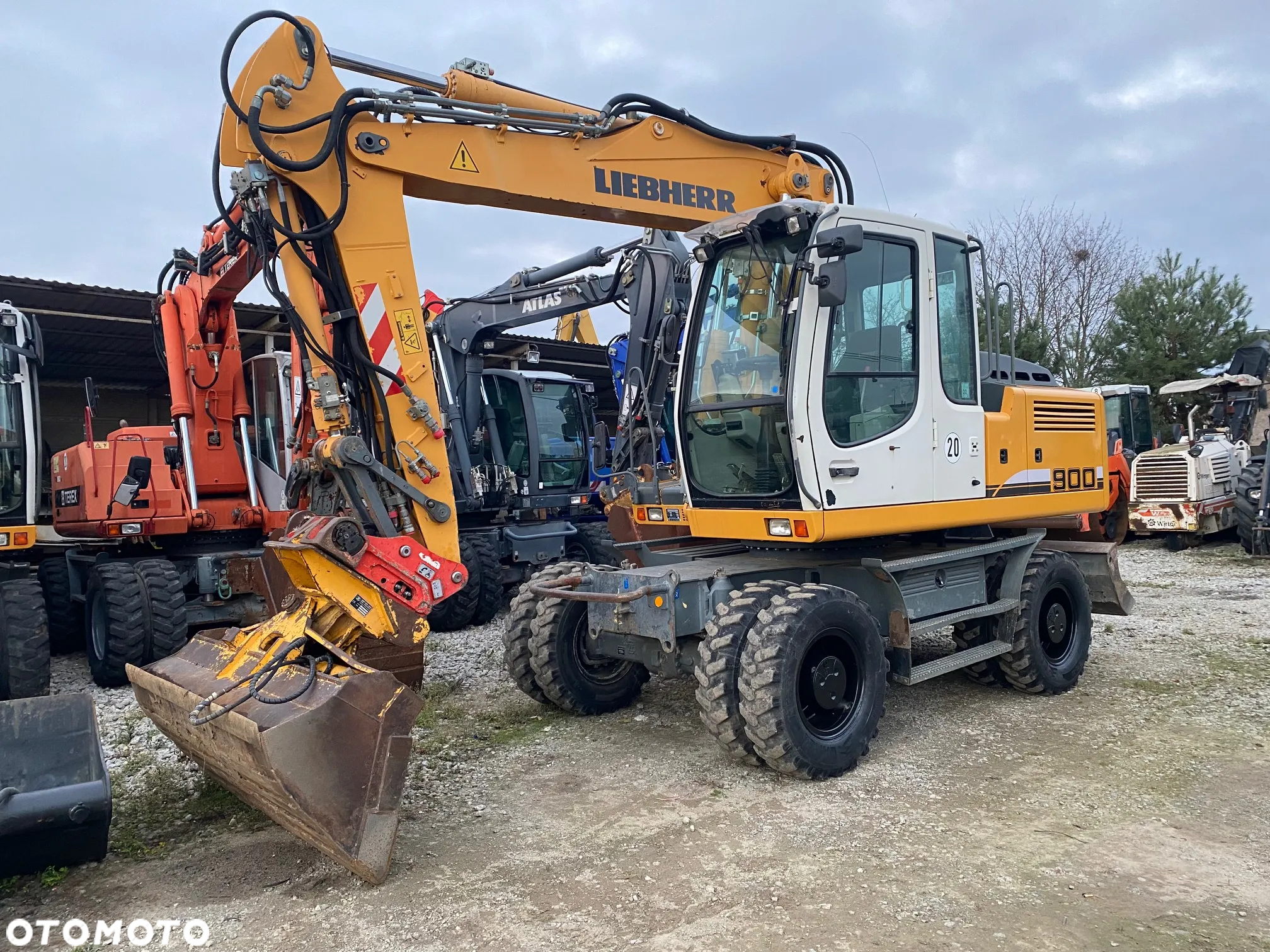 Liebherr A900C LITRONIC, 3 ŁYŻKI, SUPER STAN, Z NIEMIEC, - 6