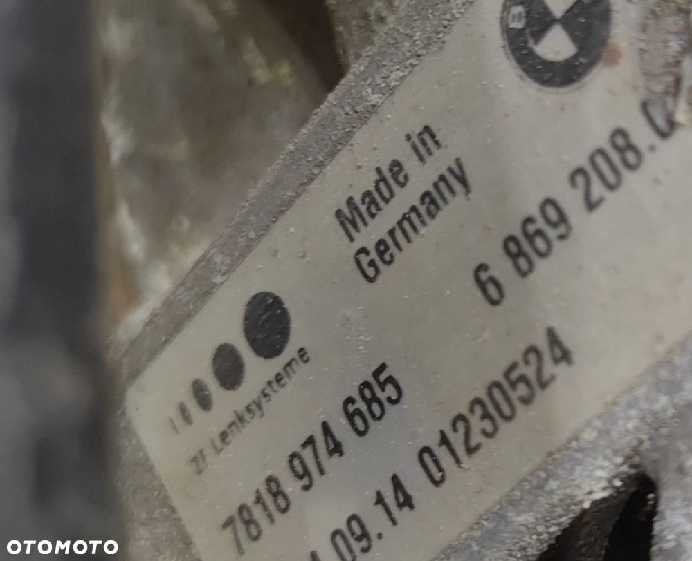 Maglownica Przekładnia Kierownicza Elektryczna Europa BMW 5 GT F07 7818974685 6869208 - 2