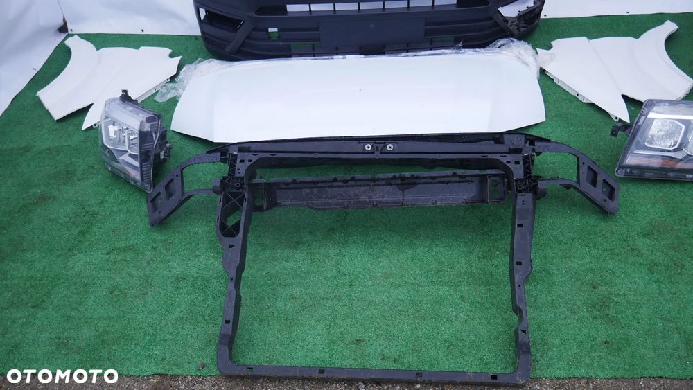 MAN TGE II 2 VW CRAFTER II 2 ZDERZAK GRILL MASKA LAMPY PAS PRZEDNI BŁOTNIKI - 5