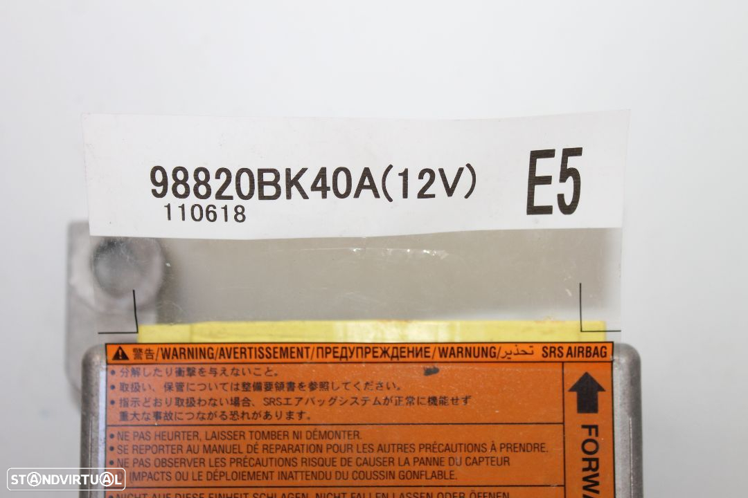 Centralina de Airbag Nissan Qashqai - 2